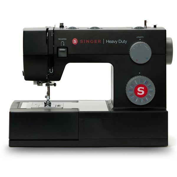 SINGER HEAVY DUTY 4432 HIGH SPEED BLACK SEWING MACHINE WITH ACCESSORY KIT -BLACK - Like New