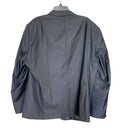 COOFANDY MENS BLAZER  SPORT JACKET ONE BUTTON BLACK SUIT - SIZE: MEN 2XL - BLACK - Brand New