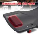 BIG RED 36" ROLLING GARAGE CREEPER,SHOP CREEPER BLOW MOLDED PLASTIC CART - RED - Like New