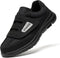 AIPAISTEPS MENS DIABETIC SHOES HOOK&LOOP STRAP WALKING - SIZE: MEN 7XW - BLACK - Like New