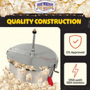 Great Northern Popcorn Replacement Kettle for Popcorn Machine 12 Ounce - Steel - Brand New