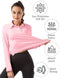 FKEEP WOMEN LONG SLEEVE POLO SHIRT GOLF SPORTSWEAR TENNIS PINK M - Brand New