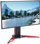 AXM 2789 27" 16:9 WQHD Borderless IPS LCD Gaming Monitor Black/Red - Like New