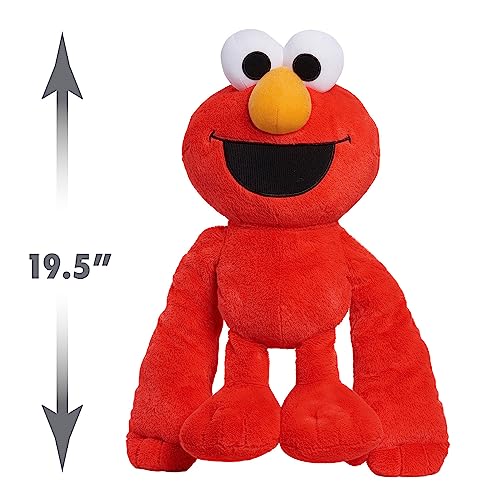 Sesame Street Monster Hugs Elmo 2-pound Weighted Sensory 19 " Snuggly Plush - Brand New