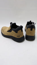 B08TMRM92K Skechers Men Oak Canyon Bombarder Brown Suede Black Trim Size 11 - Brand New