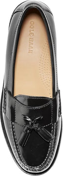 COLE HAAN MEN'S PINCH TASSEL LOAFER - SIZE: MEN 10.5 EXTRA WIDE (XW) - BLACK - Like New