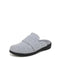 VIONIC WOMEN'S GEMMA II MULES - SIZE WOMEN 8 LIGHT GRAY FABRIC - Like New