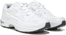 VIONIC 23WALK LEATHER TEXTILE WOMEN'S LOW TOP WIDE WIDTH - SIZE: 7.5W - WHITE - Like New