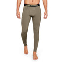 UNDER ARMOUR COLDGEAR REACTOR LEGGINGS MEN S FEDERAL TAN فنا فيدرال تان S - Brand New