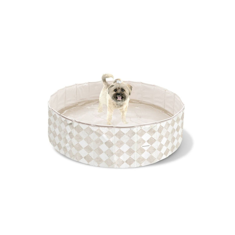 MINNIDIP EXCLUSIVE RESORT COLLECTION PUP DIP TRAVERTINE TILES DOG POOL - Like New