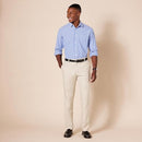AMAZON ESSENTIALS MEN'S SLIM-FIT FLAT-FRONT DRESS PANT 36W X 31L - STONE - Brand New