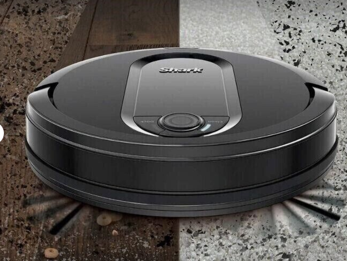 Shark UR1100SRUS IQ Robot Vacuum Cleaner w/ Self Empty Base - Black - Like New