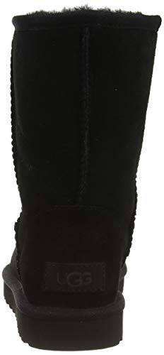 1016223 UGG WOMEN'S CLASSIC SHORT BOOT II - SIZE: WOMEN 7 - BLACK - Like New