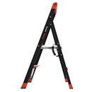 LITTLE GIANT LADDER SYSTEMS 15284-001 AIRWING 4' FIBERGLASS - RED OR YELLOW - Like New