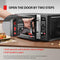 TOSHIBA EM131A5C-BS COUNTERTOP MICROWAVE OVENS 1.2 CU FT 1100W - BLACK - Like New