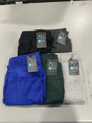 BLUE ICE MEN'S SHORTS 5-PACK, SIZE: S - BLACK/HEATHER GRAY/HUNTER/ROYAL/CHARCOAL - Brand New