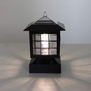 WSCXSC Post Solar Fence Light 15 LUMENS KS101X6W - Black - Like New
