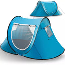 ZONE TECH INSTANT POP UP BEACH TENT CANOPY - BLUE - Like New
