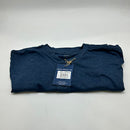 CHEROKEE MENS HENLEY TEE - SIZE: MEN L - NAVY BLAZER MELANGE - Brand New