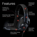 EPOS Gaming Headset with Mic, Open Acoustic, Lightweight, Comfortable - BLACK - Like New