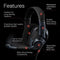 EPOS Gaming Headset with Mic, Open Acoustic, Lightweight, Comfortable - BLACK - Like New