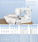 SEDNEE SEWING MACHINE, 16 BUILT-IN STITCHES, SMALL SEWING MACHINE FOR BEGINNERS - Like New