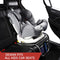 TAPHA CAR SEAT PROTECTOR FOR CHILD CAR SEAT, NON-SLIP WATERPROOF - BLACK - Like New
