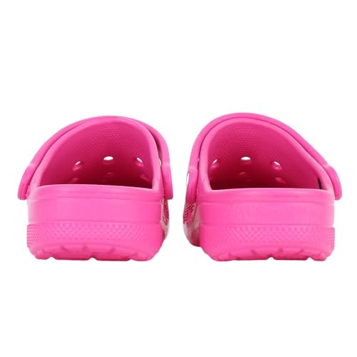 CROCS UNISEX-CHILD BAYA CLOGS SIZE: YOUTH 3 LITTLE KID - ELECTRIC PINK - Brand New