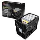 BCW Graded Comic Book Bins with Partitions Holds 30 Slabs Black 1 Pack - Brand New