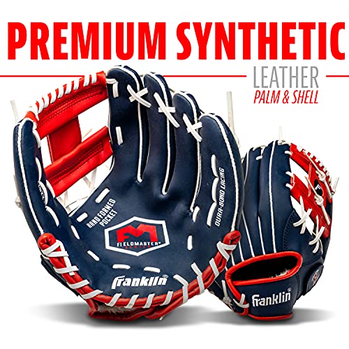 Franklin Sports Baseball and Softball Glove Fieldmaster Adult + Youth - Brand New