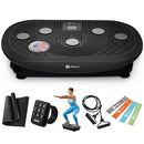 LIFEPRO RUMBLEX 4D VIBRATION PLATE EXERCISE MACHINE WITH 7 TRAINING MODES BLACK - Like New