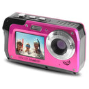 MONOLTA MINOLTA 48 MP DUAL SCREEN WATERPROOF DIGITAL CAMERA MN40WP - PINK - Like New