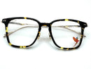 MAUI JIM EYEGLASSES MJO2237-10 BROWN TORTOISE GOLD FRAME 50-19-146MM - Like New