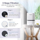 Levoit Air Purifier HEPA Upgraded Filter for Smoke Odors Pet LV-H132X-WM - White - Like New