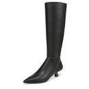 Franco Sarto Women's Jennalyn Fashion Boot Black Faux Leather 11 M - Brand New