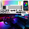 MAODANER DREAMCOLOR ACRYLIC INTERIOR CAR LED STRIP LIGHT WITH WIRELESS APP - Like New