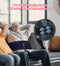 ADIUPUL BACK MASSAGER BELT LIGHT THERAPY, 5 HEATING LEVELS K212 - BLUE - Like New
