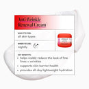 Derma E Anti-Wrinkle Renewal Skin Cream, 4 oz - Brand New