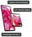 MOTOROLA RAZR+ (2024) UNLOCKED 12GB RAM 256 STORAGE 50MP CAMERA - HOT PINK - Like New