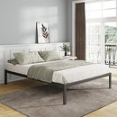 Novel 14 Inch Bed Frame Metal Storage Queen Size NV0BFB03 - Black - Like New