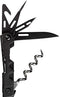 SOG POWERLITRE MINI UTILITY MULTI-TOOL 19 LIGHTWEIGHT TOOLS PL1002-CP - BLACK - Like New