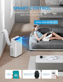 MIDEA 14,000 BTU ASHRAE PORTABLE AIR CONDITIONER, COOLS UP TO450 SQ. FT - WHITE - Like New