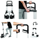 OLYMPIA TOOLS 440 LB ALUMINUM FOLDING FOLDABLE MOVING TRUCK - SILVER/BLACK - Like New