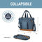 CLEVERMADE COLLAPSIBLE COOLER BAG 30 CAN BEACH TRAVEL CAR COOLER - OCEAN - Like New