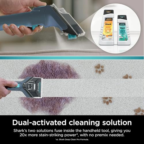 SHARK PX200 STAINSTRIKER PORTABLE CARPET UPHOLSTERY CLEANER - NAVY - Like New