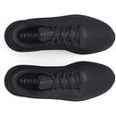 UNDER ARMOUR MEN'S CHARGED PURSUIT 3 RUNNING SHOE - MEN 12 - BLACK/BLACK - Like New