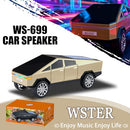 WSTER SOLAR BLUETOOTH REPLICA SPEAKER WS-699 - GOLD - Like New
