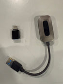 CARPLAY WIRELESS CAR PLAY ADAPTER WITH USB AND BLUETOOTH - BLACK - Like New