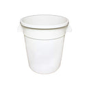 Thunder Group 20 Gallon Trash can, Plastics, White, Comes in Each - Brand New