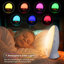 Sunrise Alarm Clock Wake Up Light Light Alarm with Sunrise ACA-002 - White - Like New